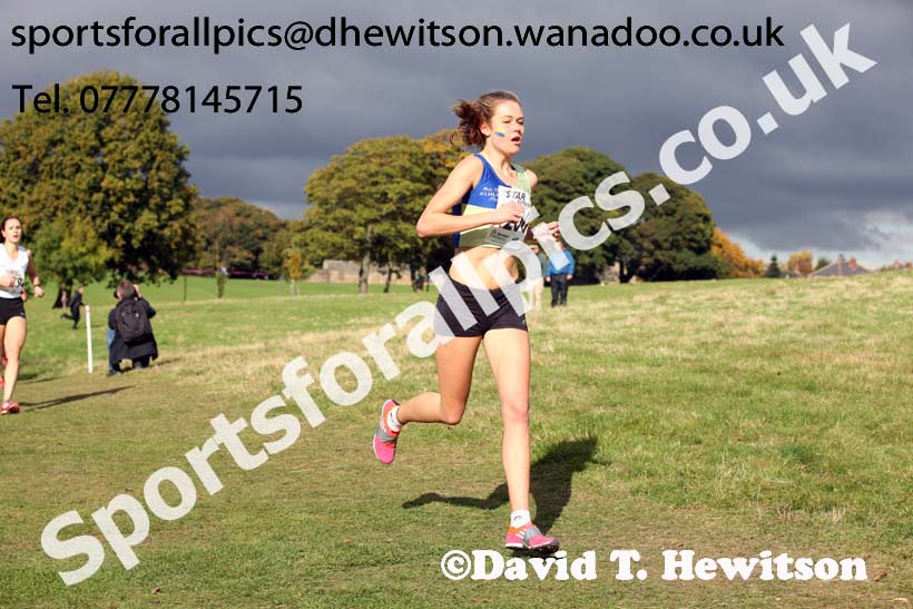 Senior womens Northern Cross Country Relays, Graves Park, Sheffield. Photo: David T. Hewitson/Sports for All Pics